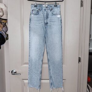 Agolde High Rise Women Jeans - Light Blue